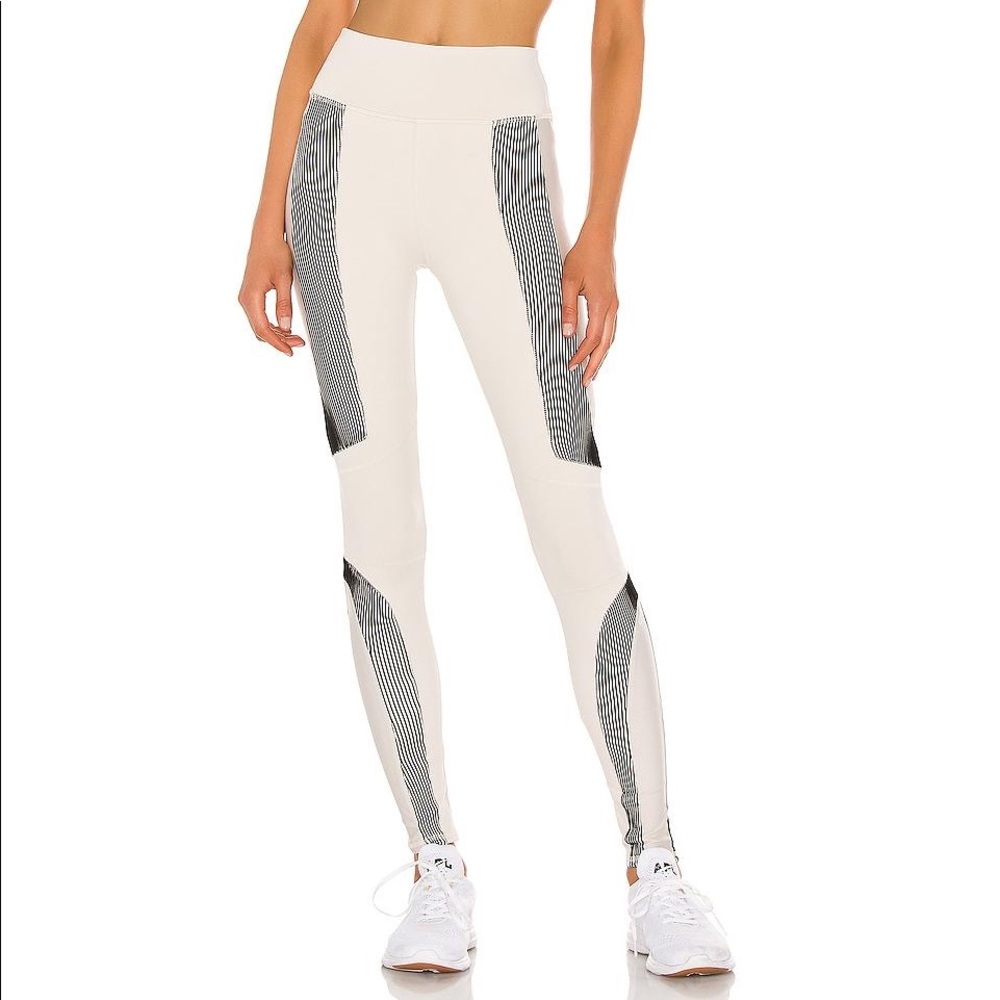 Alo White Electric Leggings
